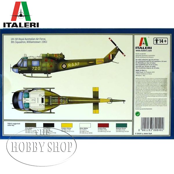 Italeri 1/72 JAS 39 Gripen With SAAF Decals