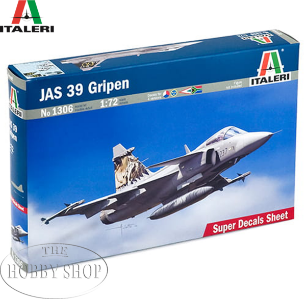 Italeri 1/72 JAS 39 Gripen With SAAF Decals