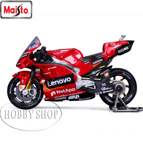 Maisto 1/18 Ducati Lenovo MotoGP F Bagnaia