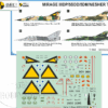 Mark I 1/144 Dassault Mirage IIIDP/ 5DM/ NESHER T