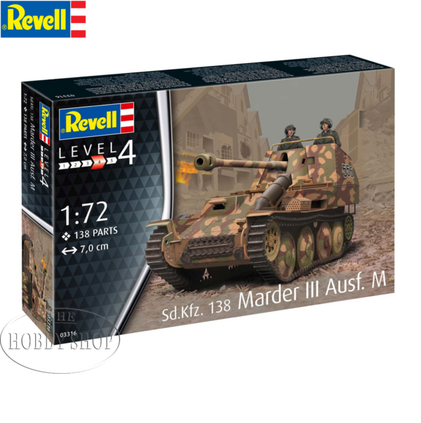 Revell 1/72 Sd Kfz 138 `Marder III`
