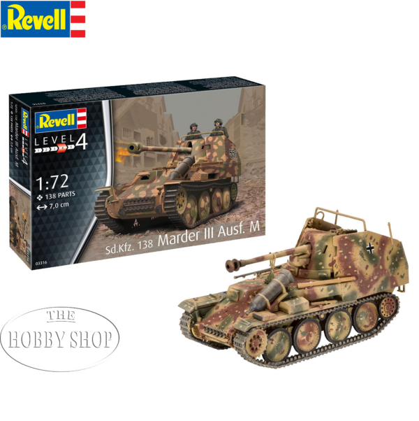 Revell 1/72 Sd Kfz 138 `Marder III`