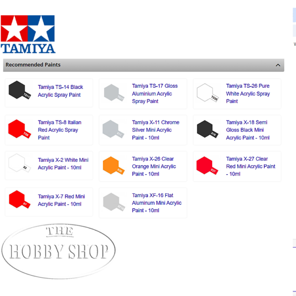 Tamiya 1/24 Honda S2000 (V.2001)