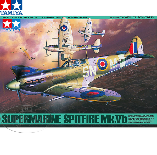 Tamiya 1/48 Supermarine Spitfire Mk.Vb