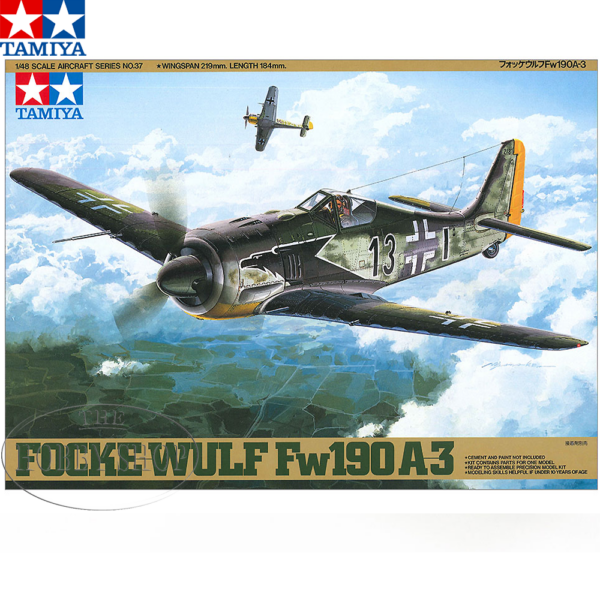 Tamiya 1/48 Focke-Wulf Fw190 A-3