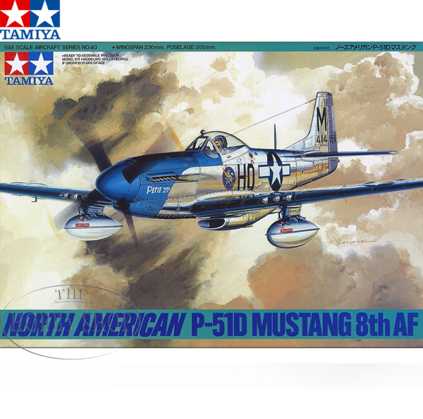 Tamiya 1/48 North American P-51D Mustang