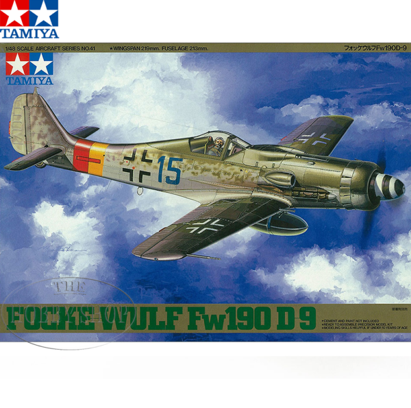 Tamiya 1/48 Focke-Wulf FW190 D-9