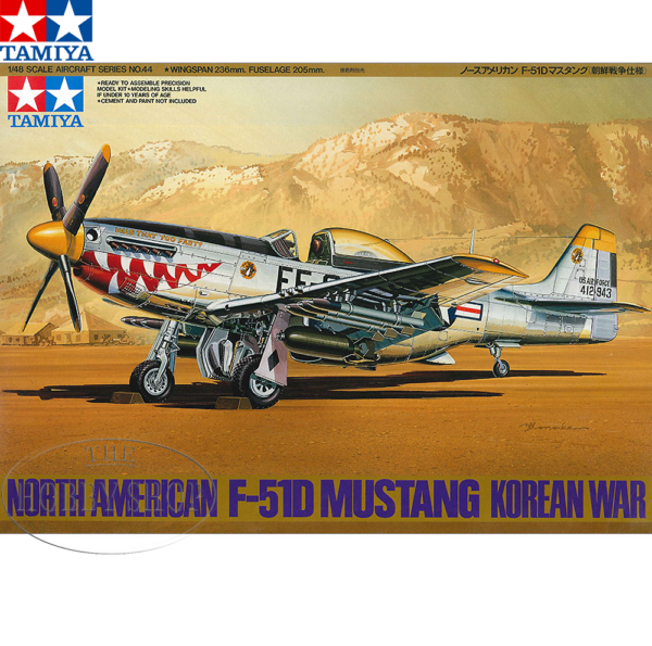 Tamiya 1/48 North American F-51D Mustang