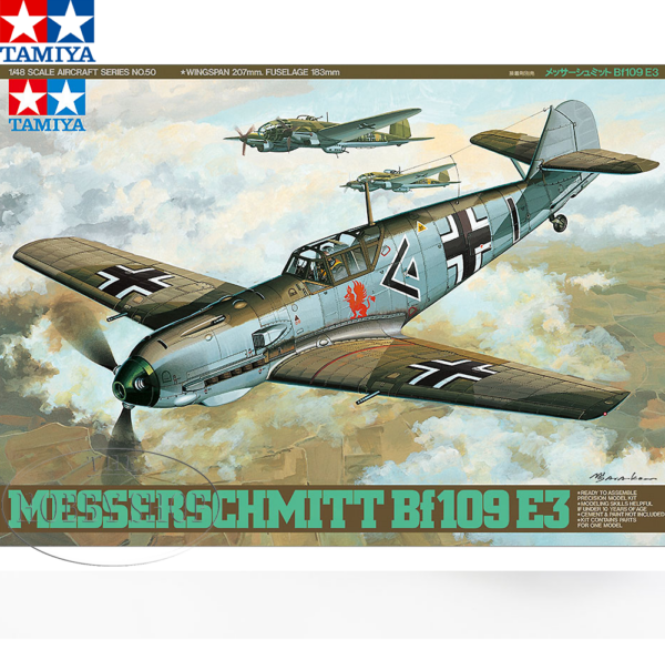 Tamiya 1/48 Messerschmitt Bf109 E-3 Tamiya 1/48 Messerschmitt Bf109 E-3