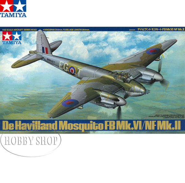 Tamiya 1/48 De Haviland Mosquito FB Mk VI Tamiya 1/48 De Haviland Mosquito FB Mk VI