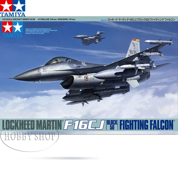 Tamiya 1/48 F-16CJ Fightring Falcon Block 50 Tamiya 1/48 F-16CJ Fightring Falcon Block 50
