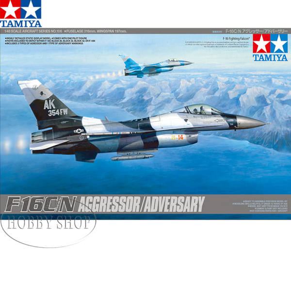 Tamiya 1/48 F-16CN Agressor Adversary Tamiya 1/48 F-16CN Agressor Adversary