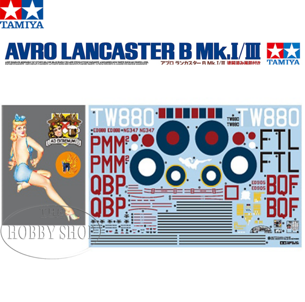 Tamiya 1/48 Lancaster B Mk.I/III