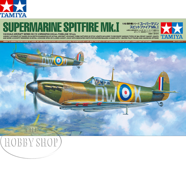 Tamiya 1/48 Supermarine Spitfire Mk.I