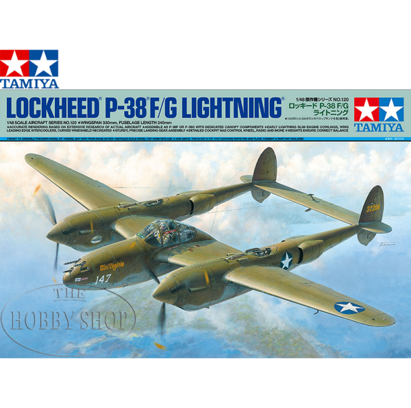 Tamiya 1/48 Lockhead P-38 F/G Lightning
