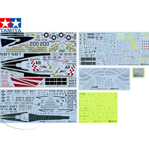 Tamiya 1/48 F-4B Grumman F-14A Tomcat Late Model Tamiya 1/48 F-4B Grumman F-14A Tomcat Late Model