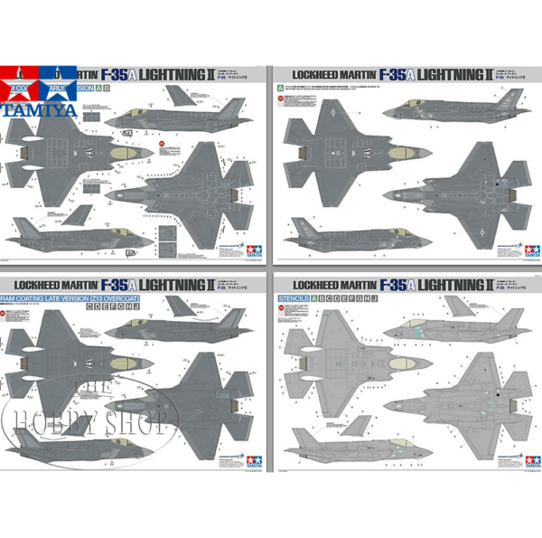 Tamiya 1/48 F-35A Lightning II