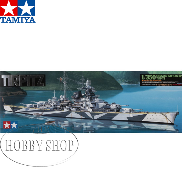 Tamiya 1/350 Tirpitz Battleship