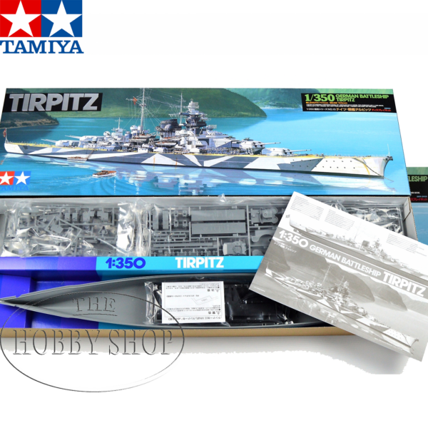 Tamiya 1/350 Tirpitz Battleship