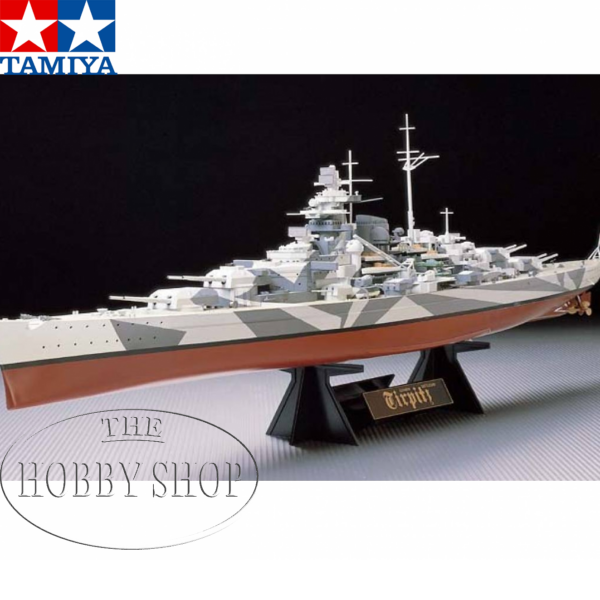 Tamiya 1/350 Tirpitz Battleship