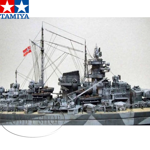 Tamiya 1/350 Tirpitz Battleship