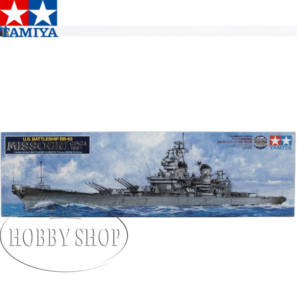 Tamiya 1/350 Missouri BB-63 US Battleship