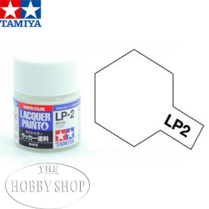 Tamiya LP-2 Gloss White Laquer Paint (10ml)