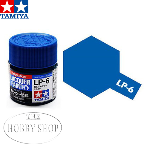 Tamiya LP-6 Pure Red Laquer Paint (10ml)