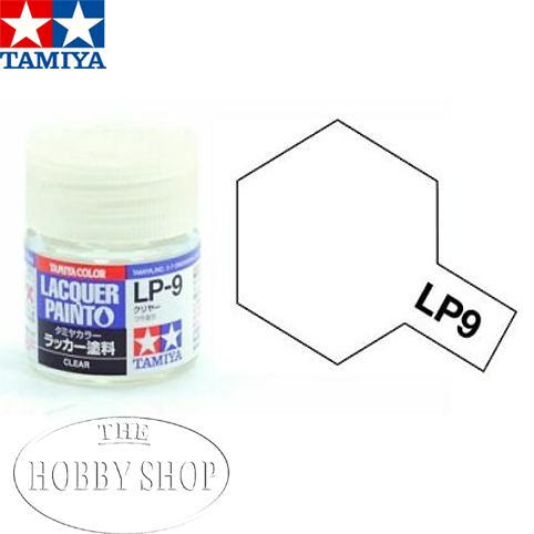 Tamiya LP-9 Clear Varnish Laquer Paint (10ml)