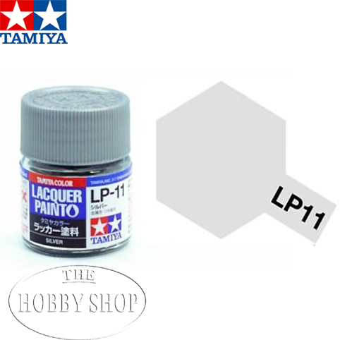 Tamiya LP-11 Silver Laquer Paint (10ml)