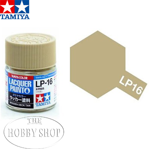 Tamiya LP-16 Wooden Deck Tan Laquer Paint (10ml)