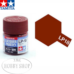 Tamiya LP-18 Dull Red Laquer Paint (10ml)