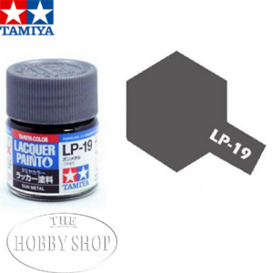 Tamiya LP-19 Gun Metal Laquer Paint (10ml)