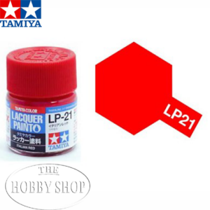 Tamiya LP-21 Italian Red Laquer Paint (10ml)