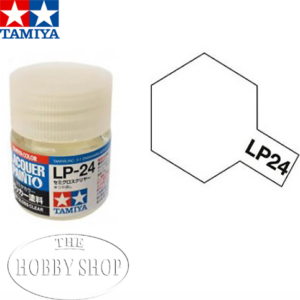Tamiya LP-24 Semi Gloss Clear Laquer Paint (10ml)