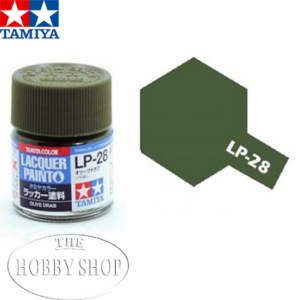 Tamiya LP-28 Olive Drab Laquer Paint (10ml)