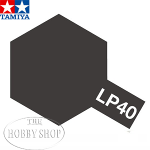 Tamiya LP-40 Metallic Black Laquer Paint (10ml)