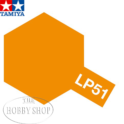 Tamiya LP-51 Pure Orange Laquer Paint (10ml)