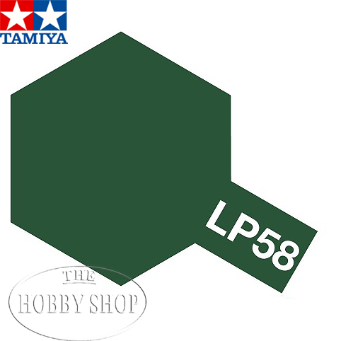Tamiya LP-58 Nato Green Laquer Paint (10ml)