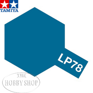 Tamiya LP-78 Flat Blue Laquer Paint (10ml)