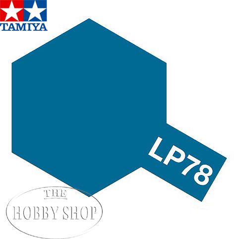 Tamiya LP-78 Flat Blue Laquer Paint (10ml)
