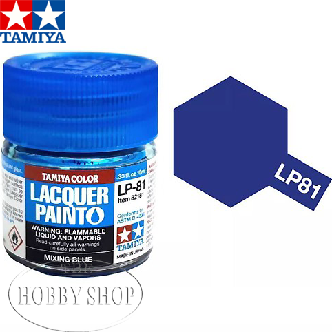 Tamiya LP-81 Mixing Blue Laquer Paint (10ml)