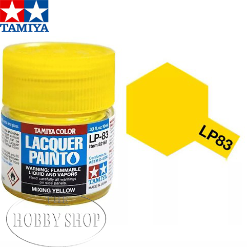 Tamiya LP-83 Mixing Yellow Laquer Paint (10ml)
