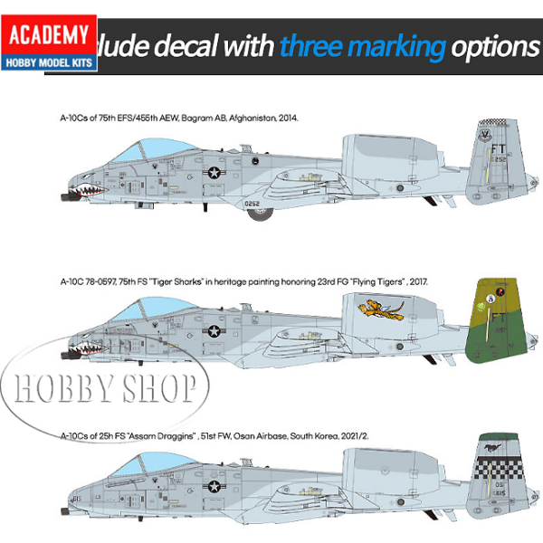 Academy 1/48 USAF A-10C (75th FS Flying Tigers) Academy 1/48 USAF A-10C (75th FS Flying Tigers)