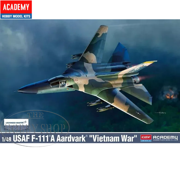 Academy 1/48 USAF F111A Aardvark