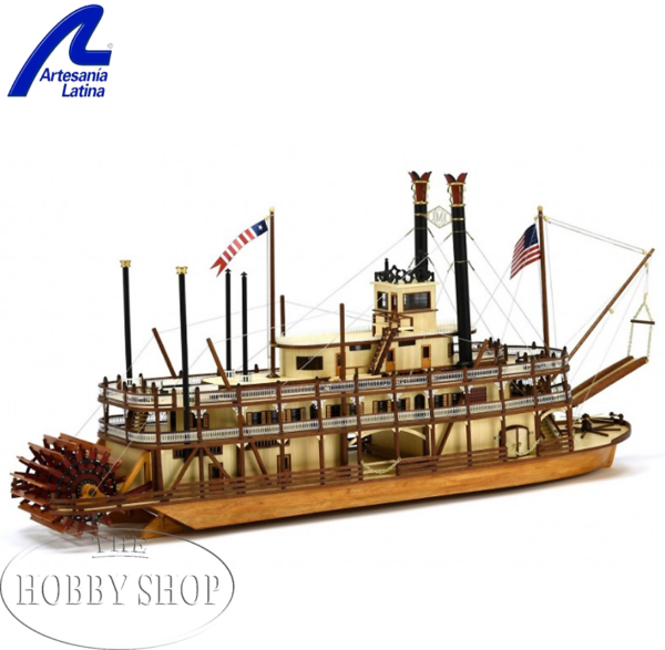 Artesania 1/80 King Of The Mississippi River Boat