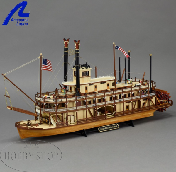 Artesania 1/80 King Of The Mississippi River Boat