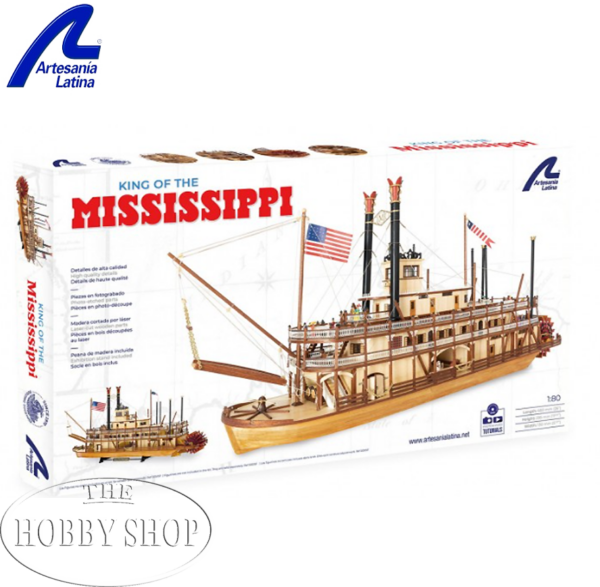 Artesania 1/80 King Of The Mississippi River Boat