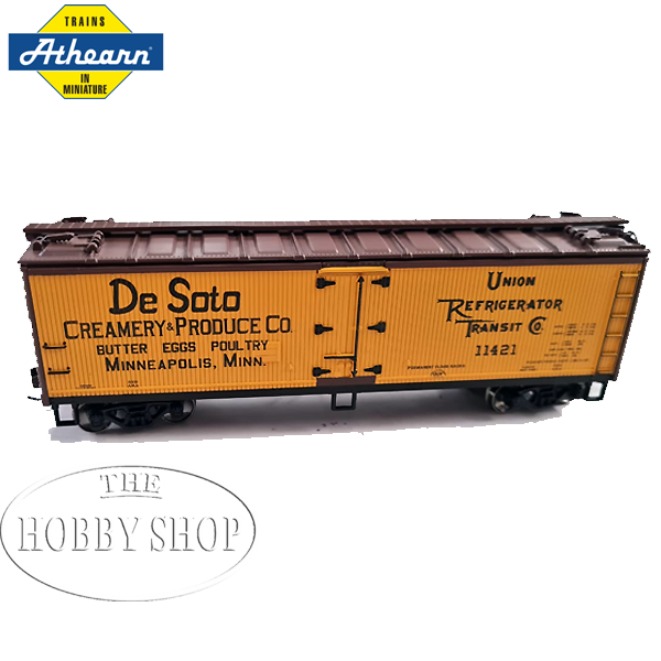Athearn 1/87 40` Wood Reefer De Soto 11421