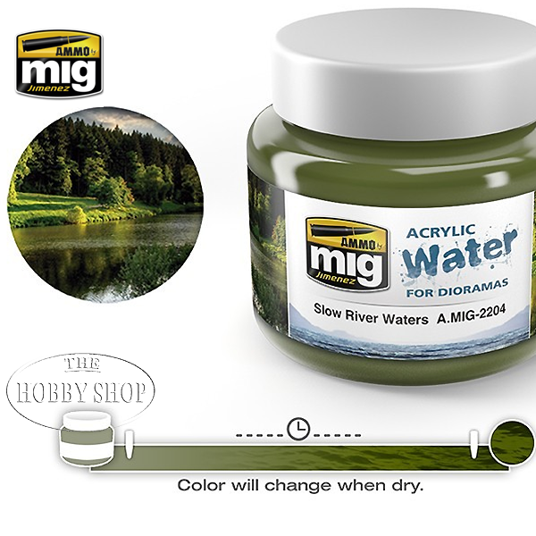 Ammo Acrylic Water Slow River Waters